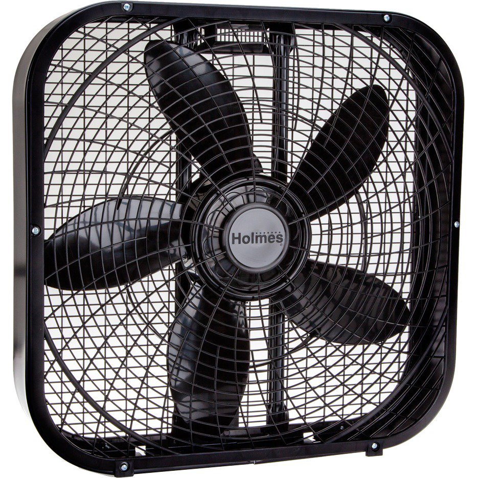 Holmes 20" Box Fan, Black