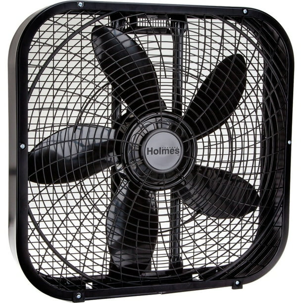 Holmes 20 Box Fan Black Walmart Com Walmart Com