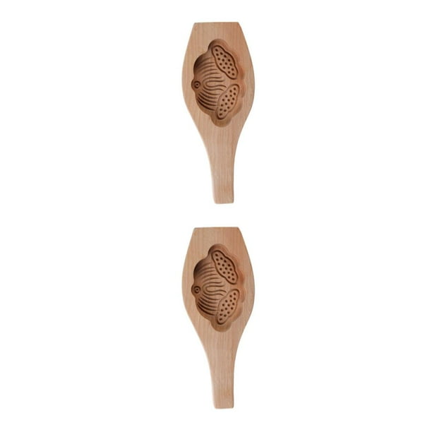 Advancent Molde de para pasteles de Mooncake portátil para el hogar, molde para galletas y dulces artesanales, tipo de accesorio de cocina para Tipo 2 2Conjunto