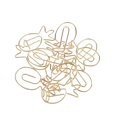 thumbnail image 4 of 12 Pieza Pinza de Papel de Clip de Piña de Metal Bookmark Stationery School Office de Etiquetas Adhesivas y Macarena Clips de papel de la oficina de metal, 4 of 8