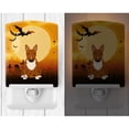 thumbnail image 2 of Caroline's Treasures BB4400CNL Halloween Bull Terrier Red Ceramic Night Light, 6x4x3", multicolor, 2 of 2
