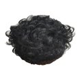 thumbnail image 2 of human hair wigs for women Fsahion Wavy Natural Short Wig Parting Curly Black Wigs Synthetic wig Adult Female Costume Wigs Toupees, Black, 2 of 9