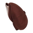 thumbnail image 2 of Qarigey Sombreros Vintage Britpop Cap Corea Cómodo Transpirable Amigable con la piel Sombrero Primavera Ocio Casual Fiestas de cumpleaños Boda Sombreros Marron oscuro Qarigey  AP014381-03, 2 of 6