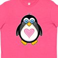 thumbnail image 4 of Inktastic Valentines Day Penguin Love Heart Youth T-Shirt, 4 of 5