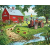 White Mountain Puzzles The Old Tractor 1000 Piece Jigsaw Puzzle