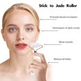 thumbnail image 3 of Rodillo de jade y gua sha, rodillo facial, rodillo de belleza facial, herramientas para el cuidado de la piel, masajeador de cuarzo rosa BAIMEI para rostro, ojos, cuello, relajación muscular corporal y alivio de líneas finas y arrugas MFZFUKR SYN108-3, 3 of 7