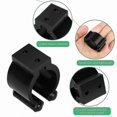 thumbnail image 2 of 10 Pack 24mm Fishing Rod Clips Wall Mount Holder Rack for Fishing Gear Storage Organization Solution, 2 of 5