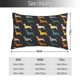 thumbnail image 2 of Balery Plaid Dachshund Funda de Cojín Estampada, Regalos para Mujeres, Regalos de Amor para Ella, Regalos para Novia o Esposa, Funda de Almohada-20"x30", 2 of 6