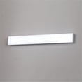 thumbnail image 2 of WAC Lighting Strip 24" 1-Light 3000K Aluminum Bathroom Vanity Light in Gray, 2 of 3