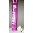 thumbnail image 1 of Lotus Falcon 63 Badminton Feather Shuttlecock , Good Flight And Stability | White , Pack Of 12, 1 of 4