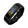 thumbnail image 2 of sweethay deportiva inteligente con Bluetooth 115plus, resistente al agua, frecuencia cardíaca, oxígeno en sangre, presión arterial para Electrónica Negro, 2 of 8