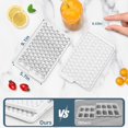 thumbnail image 5 of Small Tiny Round Pebble Crushed Nugget Ice Trays for Freezer, 5 of 7