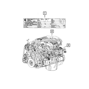 Genuine OE Mopar Complete Engine, Remanufactured - R8416636AA