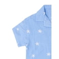 thumbnail image 5 of Way to Celebrate Toddler Boy Patriotic Americana Americana Shirt and Short Set, Sizes 12M-5T, 5 of 11