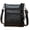 black, variant on Crossbody Bags for Women,Small Genuine Leather Crossbody Purses for Women Cross Body Bag Shoulder Handbags with Multiple Zipper Pockets - black