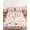 White, variant on Queen Size Fitted Sheet Set - Fall Flowers 3 Piece Bedding Sets 16" Deep Pocket Fitted Sheet with 2 Pillowcases, Thanksgiving Botanical Blooms Floral Herbs Brushed Microfiber Hotel Luxury Bed Sheets