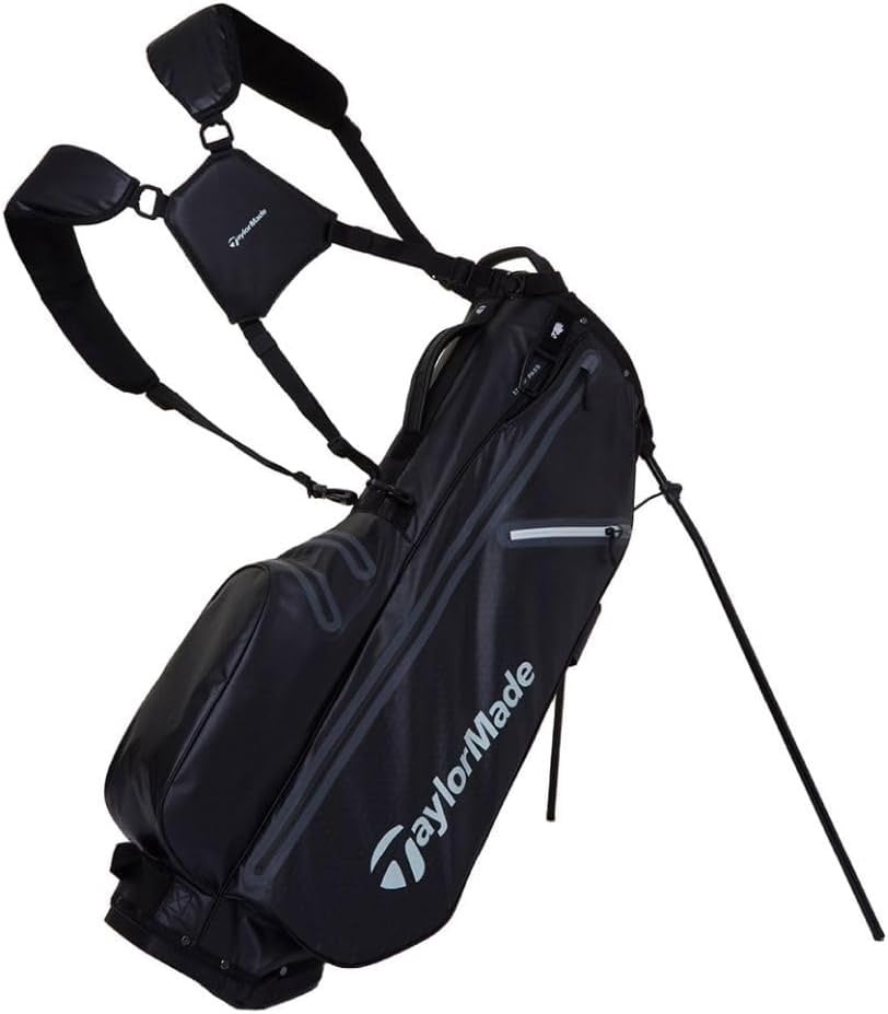 NEW TaylorMade Golf TM23 Pro Stand / Carry Bag 8-Way Top - Black
