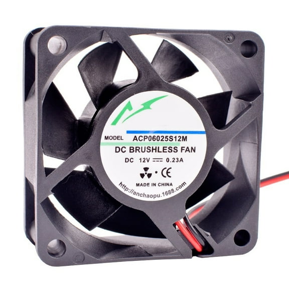 6cm 60mm fan 6025 60x60x25mm DC12V 0.23A power cooling fan