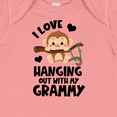 thumbnail image 4 of Inktastic Monkey I Love Hanging out with My Grammy Boys or Girls Baby Bodysuit, 4 of 5