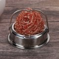 thumbnail image 1 of Soldering Iron Tip Cleaner Cleaning Wire Ball Solder Iron Tip Cleaner Soldering Iron Tip Cleaner Welding Nozzle Cleaner Stainless Steel Wire Balls With Base, 1 of 8