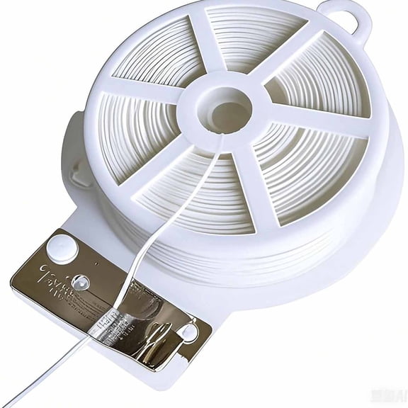MISSMILE Twist Tie,328 Feet 100M ,White Cable Ties with Cutter,Garden Plant Ties Reusable,White Twist Ties for Plants Gardening Tomatoes Tie Garden Ties for Plants,Garden Twist Ties Flowers Climbing