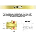 thumbnail image 7 of Niche Gold 428 X-Ring Chain 94 Links With Master Link Motorcycle 519-CDC2587H, 7 of 7