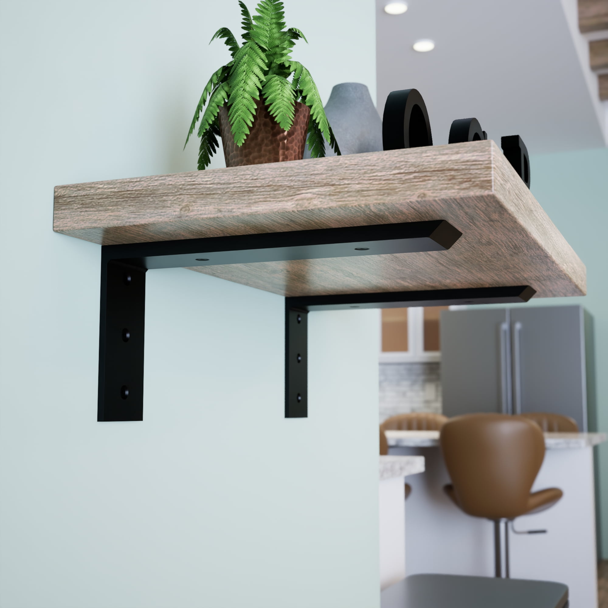 Regular Wood Shelf Bracket - 10x06