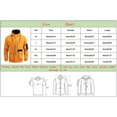 thumbnail image 2 of Men Autumn&Winter Long Sleeve Pockets Coats Hooded Blouse Jacket, 2 of 4