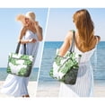 thumbnail image 2 of Bolsa de Playa G4Free Impermeable, a Prueba de Arena, Gran Capacidad, Verde, 2 of 7