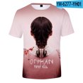 thumbnail image 4 of Horror Movie Orphan First Kill 3d Print Unisex Harajuku O-neck Tshirt Casual Short Sleeve T-shirt Top Summer Man clothing, 4 of 5