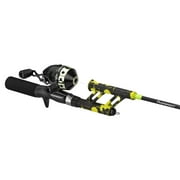 ProFISHiency Fiberglass Micro Telescopic Spincast Pocket Fishing Combo Rod