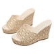 thumbnail image 1 of Amzcrzy Zapatos de mujer,Zapatos de mujer,Zapatillas de mujer, Sandalias de cuña para mujer, sandalias de plataforma con punta abierta de moda Sandalias Mujer Zapatillas De Casa, 1 of 5