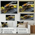 thumbnail image 4 of Designart "Portrait Stunning Insects Bugs painting I" Animals Wall Art Living Room, 4 of 5