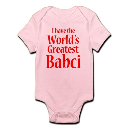 

CafePress - I Have World s Greatest Babci Infant Bodysuit - Baby Light Bodysuit