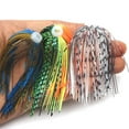 thumbnail image 6 of Silicone Jig Skirts Fishing Lure Skirt for Spinnerbaits Bass Buzzbaits Fishing Jigs Craw Jig Trailers Bass Jig Skirts, 6 of 8