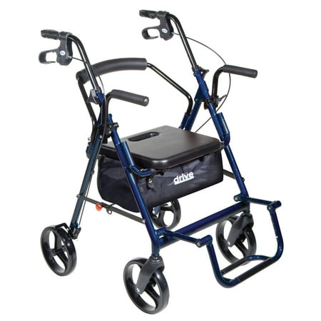 Transport Chair and Rollator in 1 XL