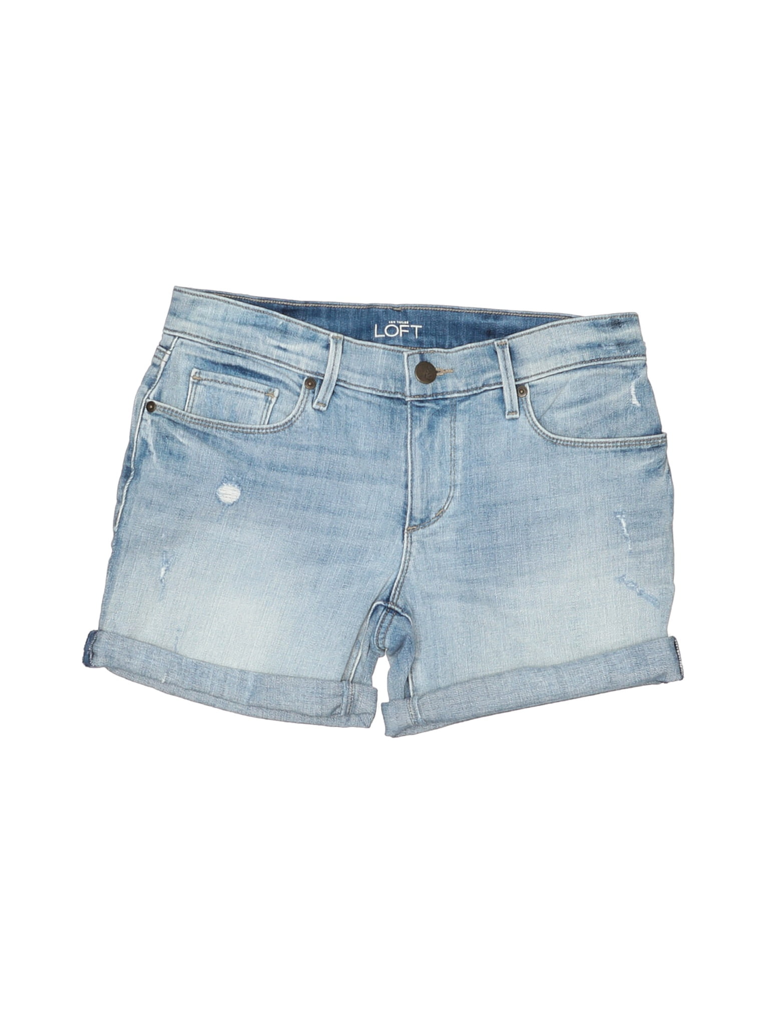 the loft jean shorts