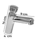 thumbnail image 3 of LLAVE TEMPORIZADORA CROMADA PARA LAVABO MEER MZM1004, 3 of 4