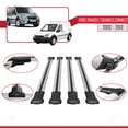 thumbnail image 4 of Compatible with Ford Transit/Tourneo Connect 2002-2013 FLY Model Car Roof Rack Cross Bar Grey Aluminium 4 Bars, 4 of 7