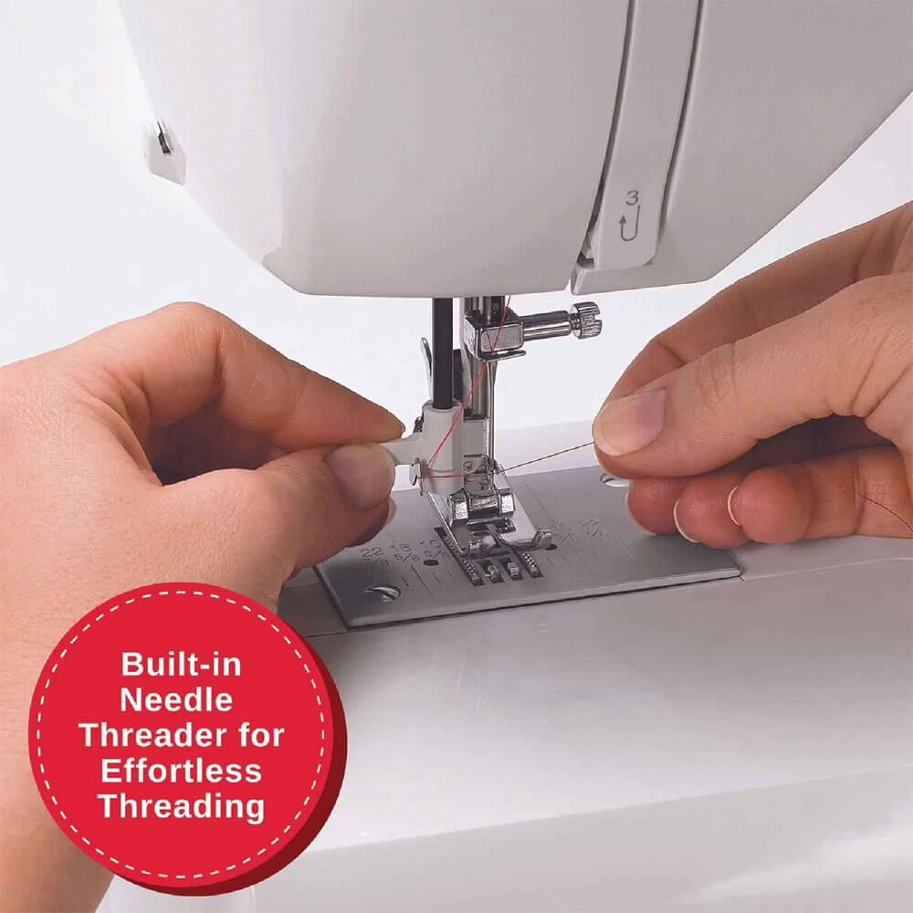 Restored SINGER® Brilliance 6180 Portable Sewing Machine + Accessories| 180 Stitch Applications| Free Arm (Refurbished)