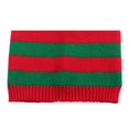 thumbnail image 4 of Christmas Knitted Striped Beanie Hat Adult Winter Holiday Party Decorative Headwear, 4 of 4