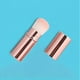 thumbnail image 2 of Brocha de maquillaje retráctil mini con tapa, brocha portátil de fibra para iluminador y rubor., 2 of 6