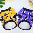 thumbnail image 4 of Yidarton Pet Fall/Winter Bulldog Dog Dog Clothes Return Swallow Bullfighting Wei Yi Teddy Koji Dog Warm Clothes dark blue, 4 of 8