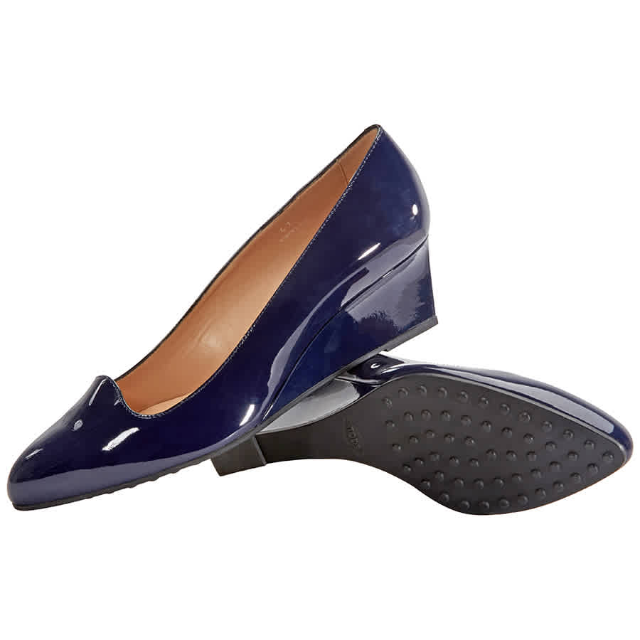 Tods Shoes, Womens ?suede Wedge Tapered 