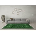 thumbnail image 3 of Ahgly Company Indoor Square Persian Emerald Green Traditional Area Rugs, 7' Square, 3 of 4