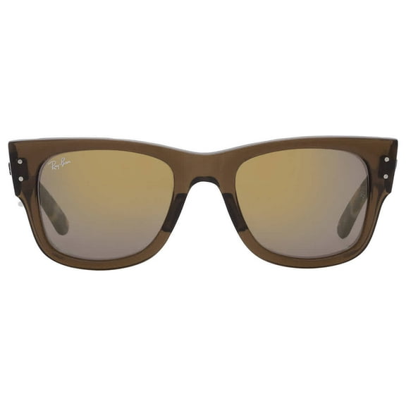 Sunglasses Ray-Ban RB 840 S 663693 Mega Wayfarer Transparent Brow