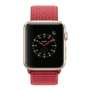 Apple Watch Series 2 - 42mm, WiFi - Gold with Red Sport Loop - Scratch & Dent