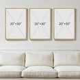 thumbnail image 3 of Neutral Singg Wall Art for Living Room, 3 Piece Modern Canvas Prints Paintings Artwork for Walls-Tan Beige Brown Minimalist Pictures for Living Room Hallway Bedroom Wall Decor, 3 of 6
