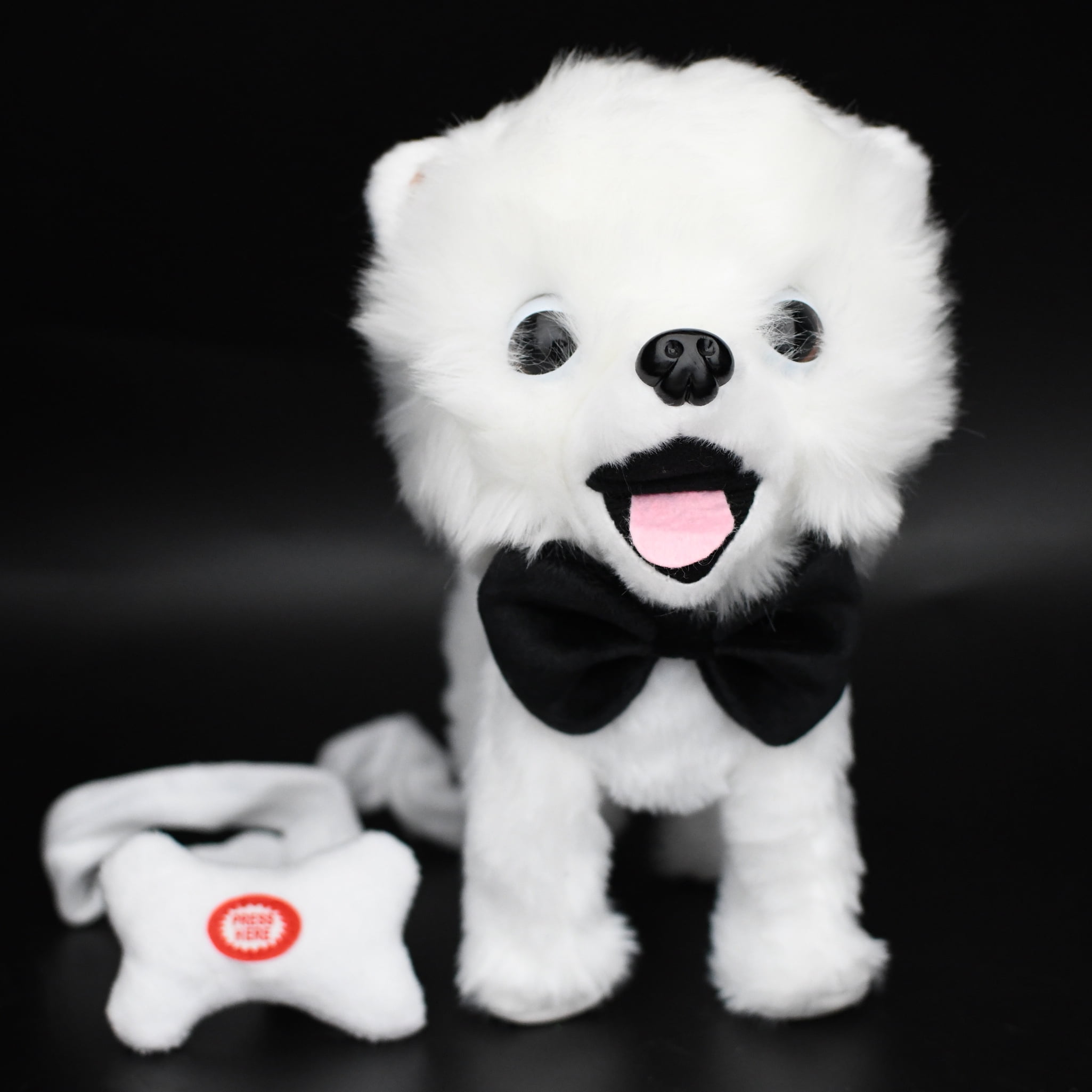 DOG PUPPY Plush Animal Robot Walks Barks Game CHRISTMAS GIFT Toy New 