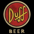 thumbnail image 2 of Men's The Simpsons Duff Classic Beer Logo  Graphic Tee Black Large, 2 of 5